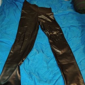 Pleather leggings
